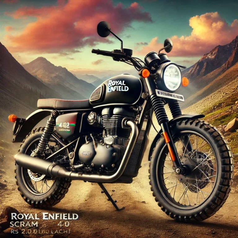 Royal Enfield Unveils Scram 440 at Rs 2.08 Lakh