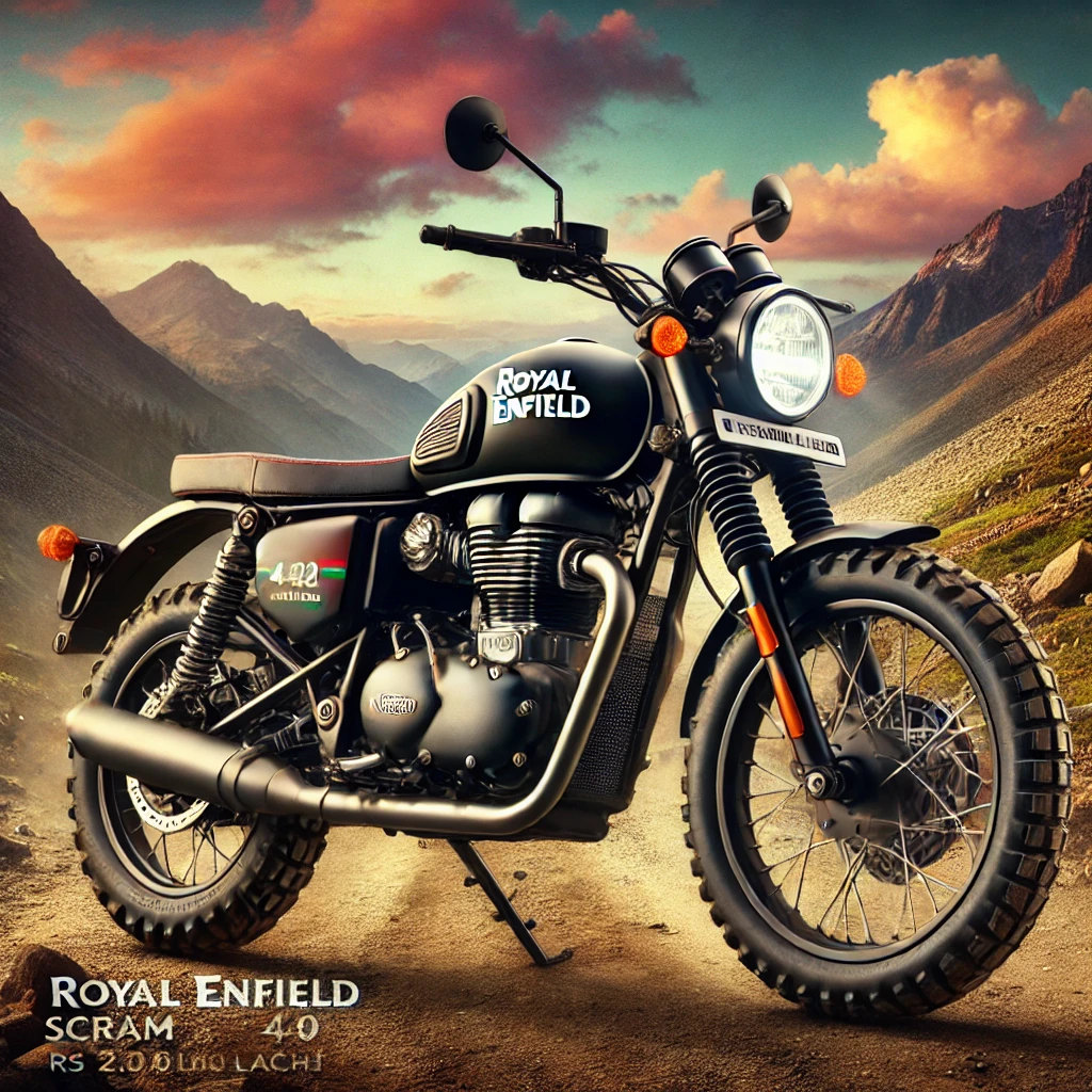 Royal Enfield Unveils Scram 440 at Rs 2.08 Lakh