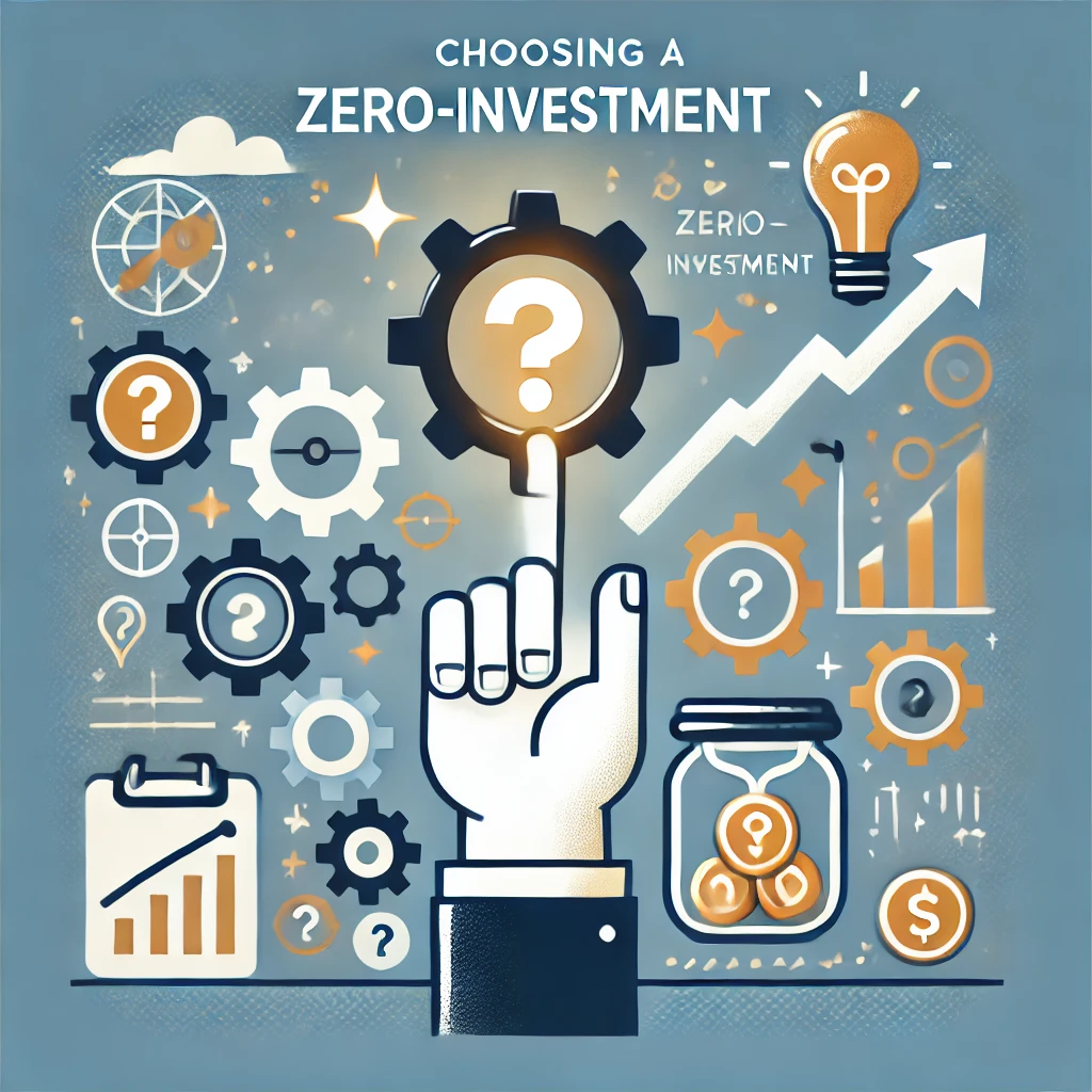 zero investment business