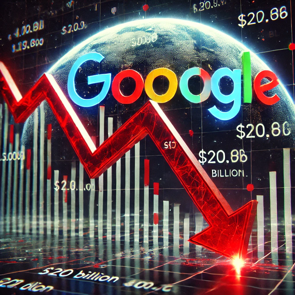 Google Faces Massive Market Value Decline: Over $200 Billion Wiped Out